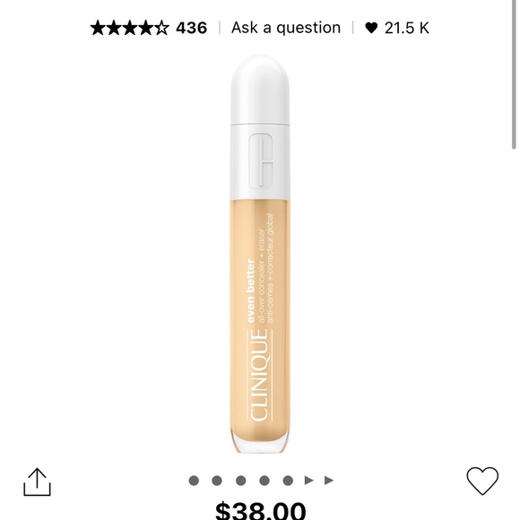 NEW Clinique WN16 buff even better concealer - Picture 6 of 6